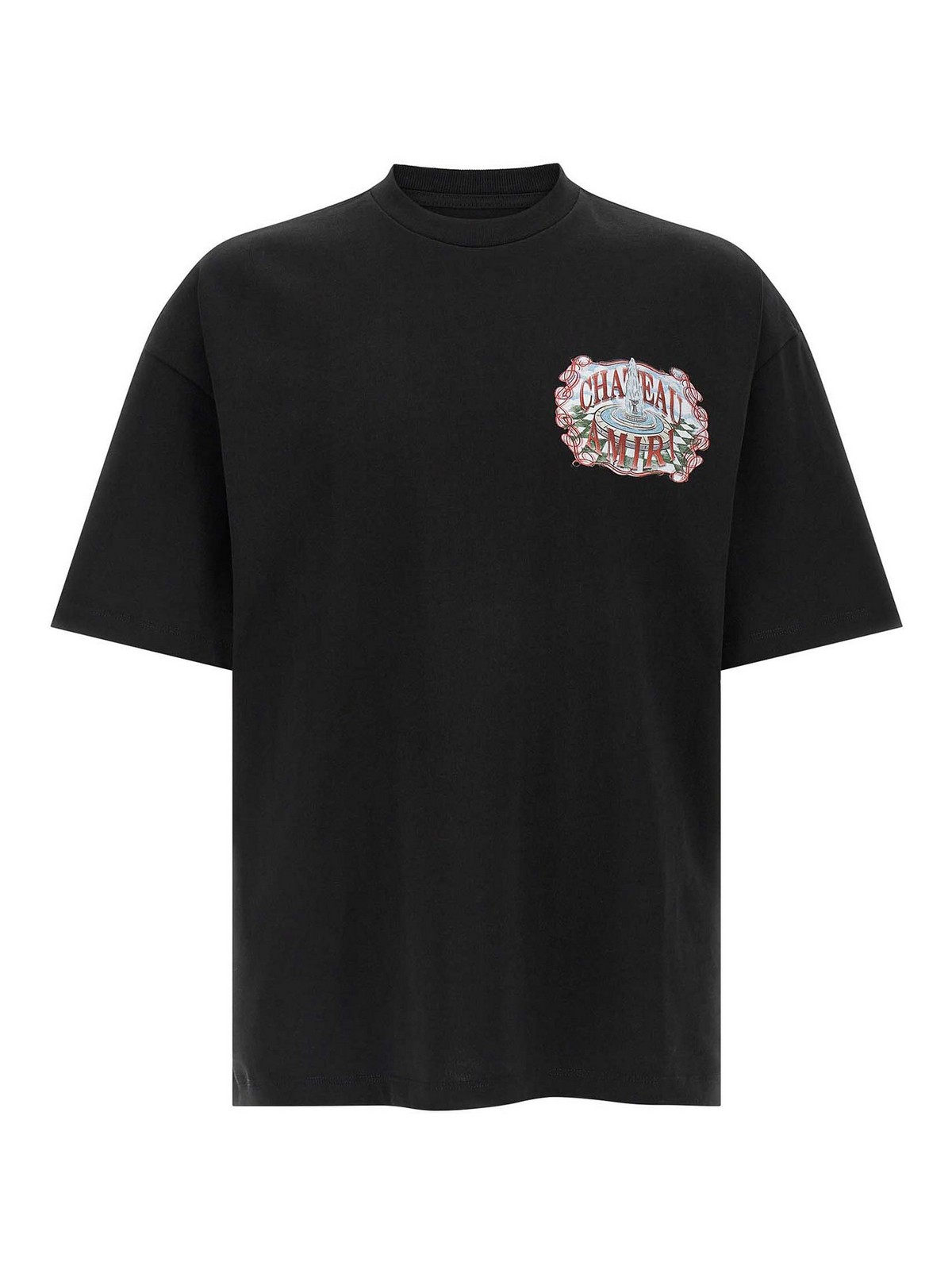Amiri - chateau sketch crew neck short sleeve t-shirt