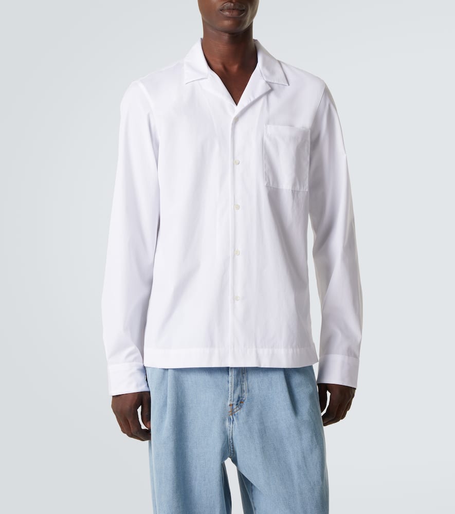 Cotton poplin shirt