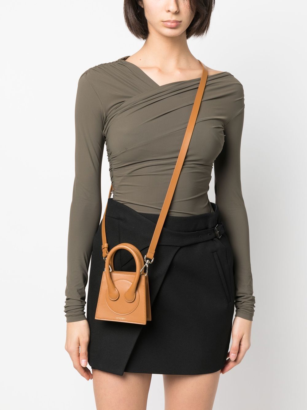 Az Factory Pre Leather Micro Crossbody Bag