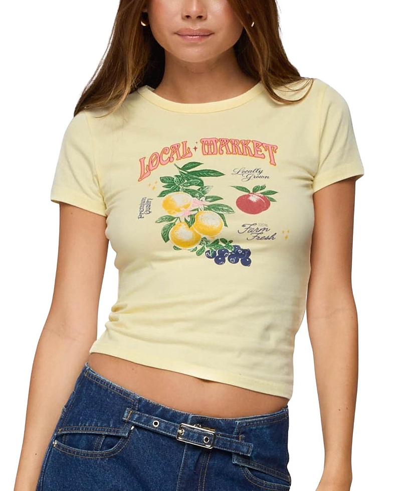 Local Market Graphic T Shirt