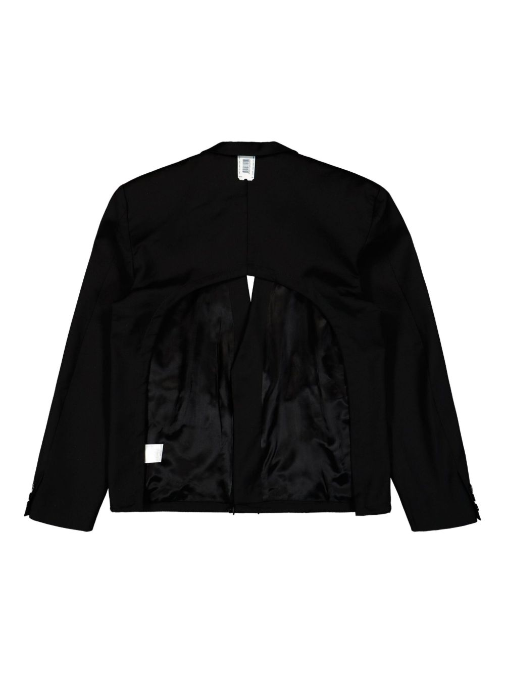 Backless blazer - Black