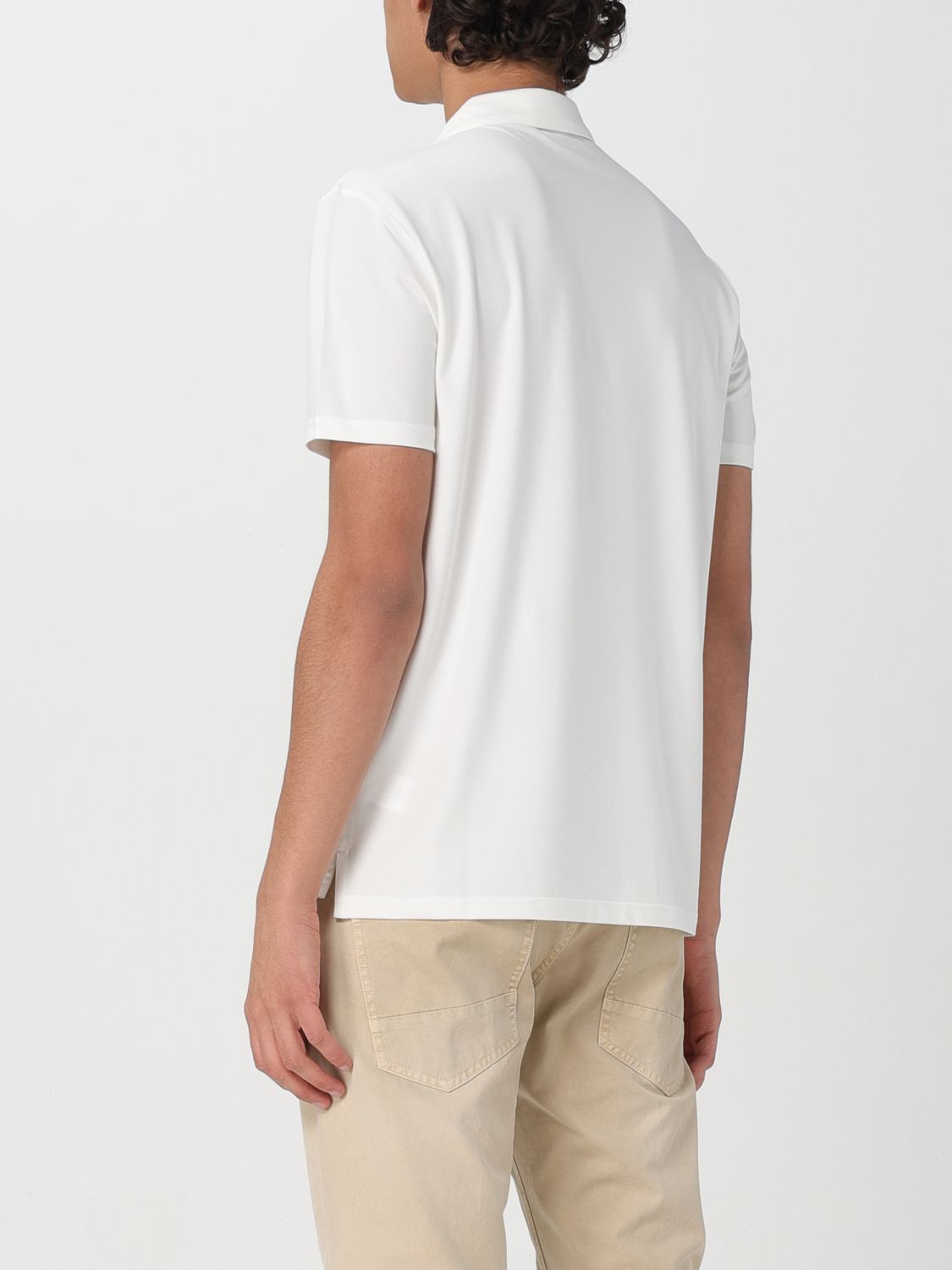 Polo Shirt Men color White