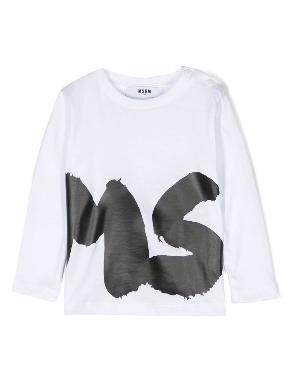 Logo-print T-shirt - Black