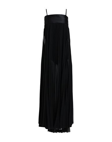 Diesel Black Gold Woman Maxi dress Black Size 0 Polyester
