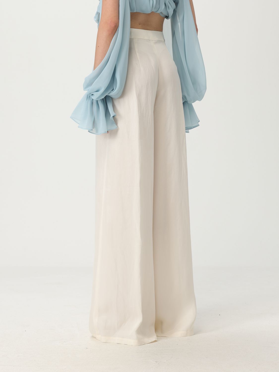 Pants Woman color White