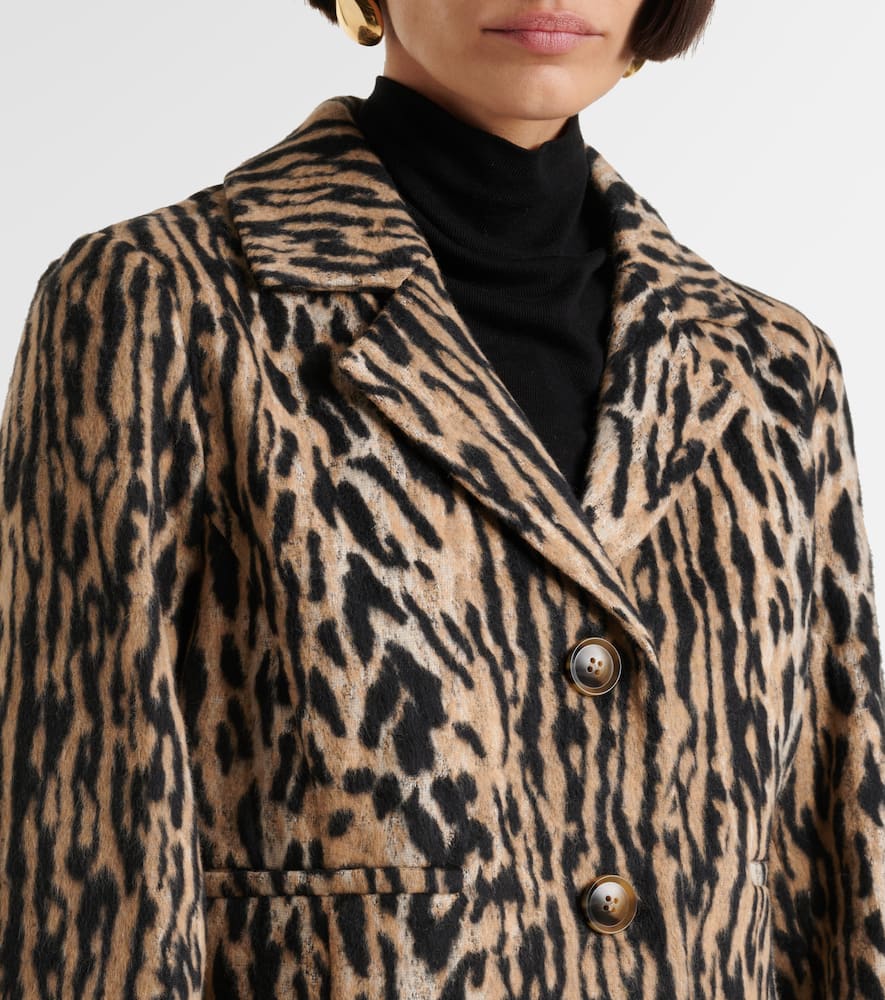 Leila leopard-print jacket