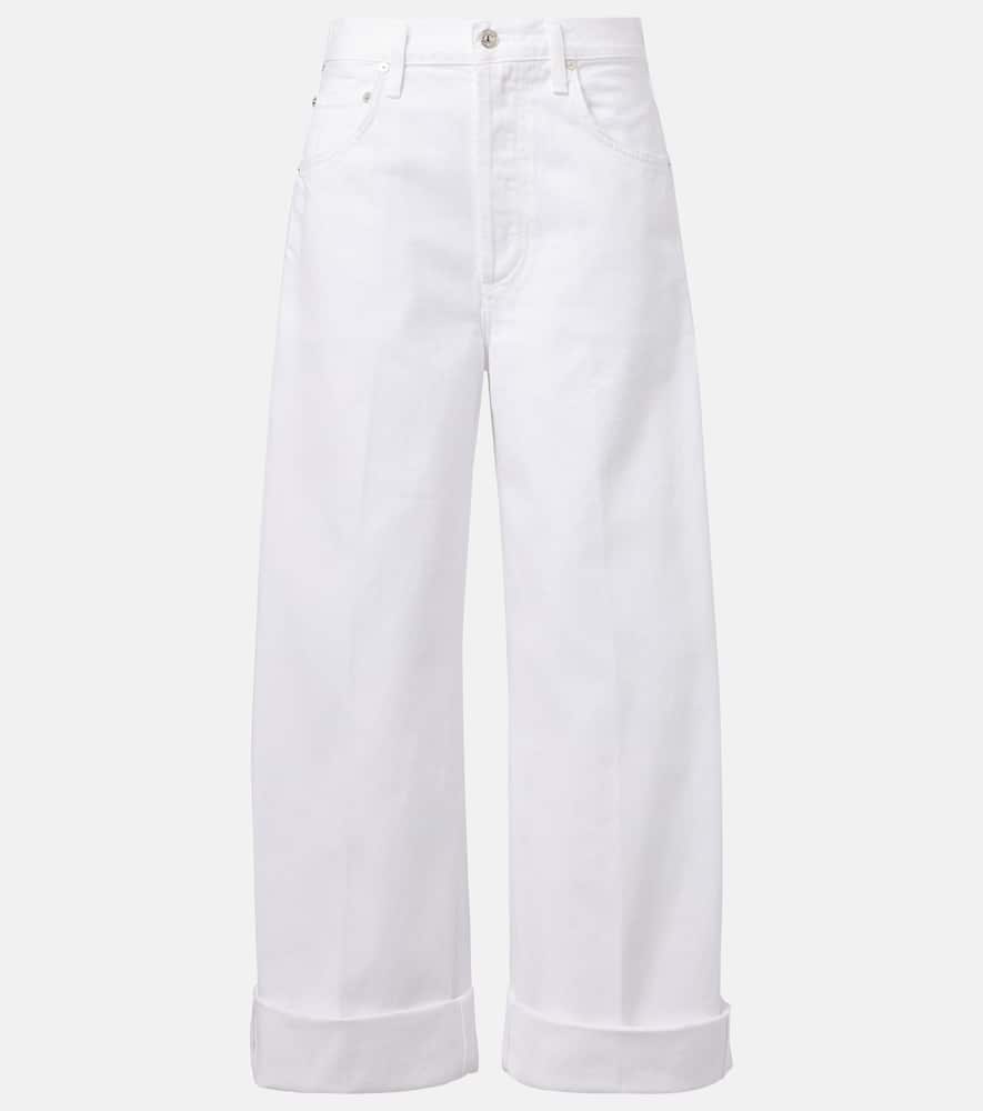 Ayla high-rise wide-leg jeans