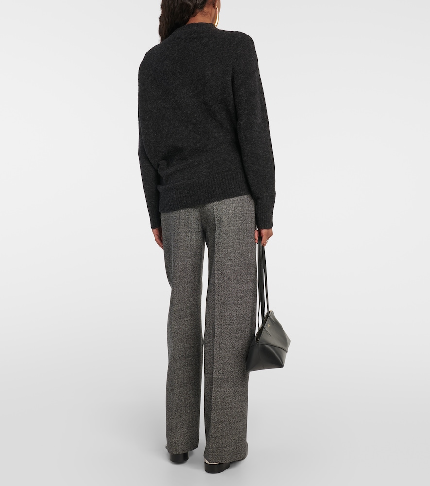 Slouchy wool-blend sweater