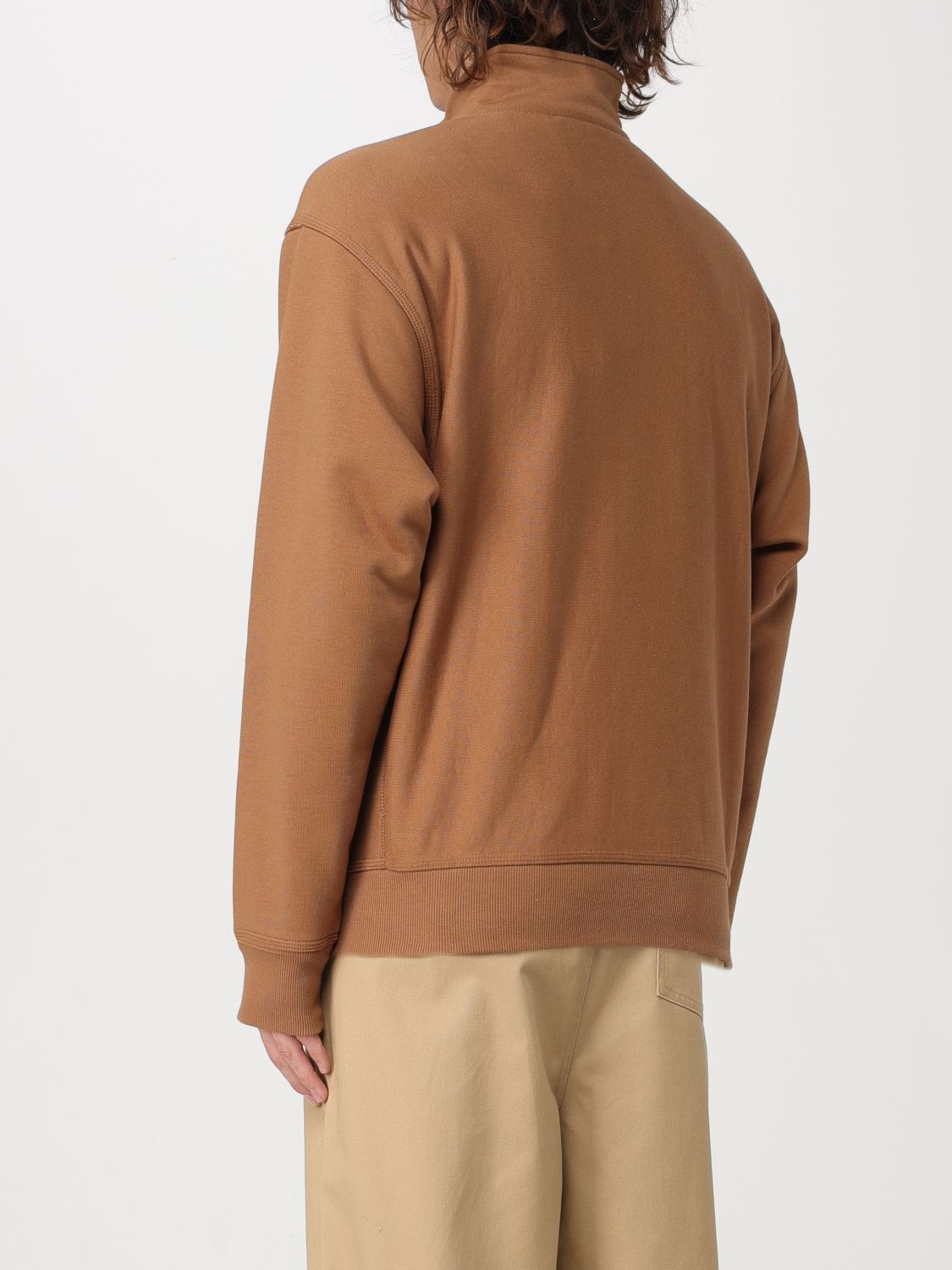 Sweatshirt Men color Brown