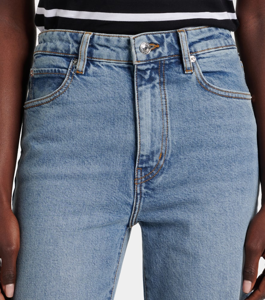 Arrow high-rise flared jeans