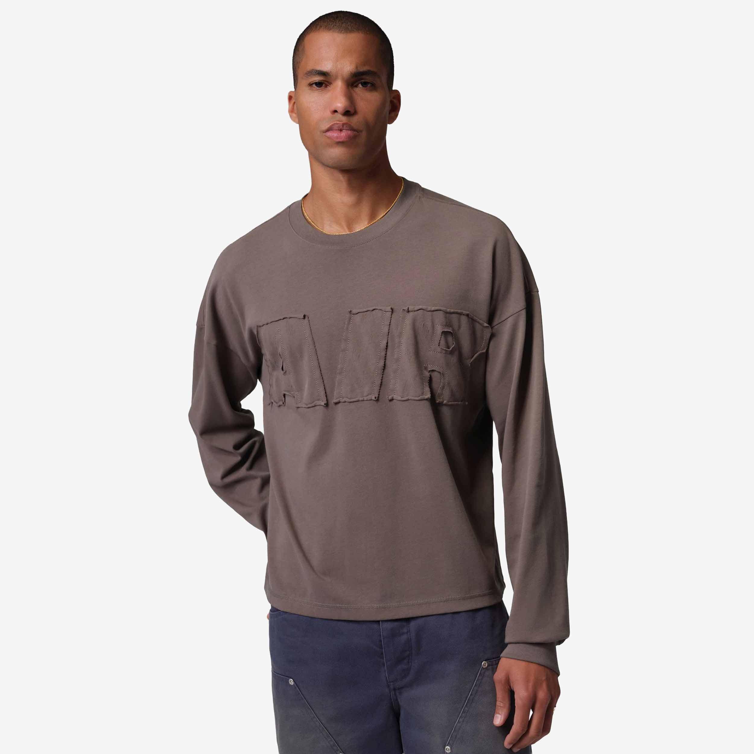 Jordan Air Oversized Long-Sleeve Tee - CAVE STONE - male