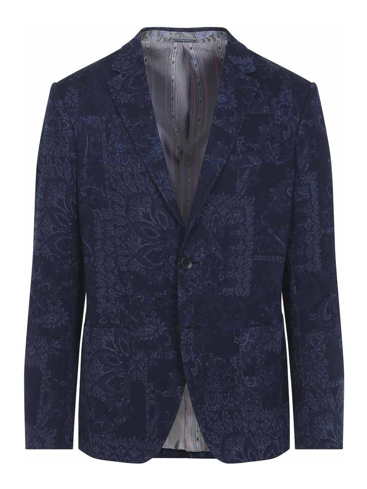 Etro - roma jersey sport jacket notch lape