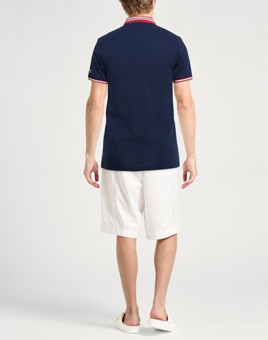 Jeans Man Polo shirt Navy Size L Cotton