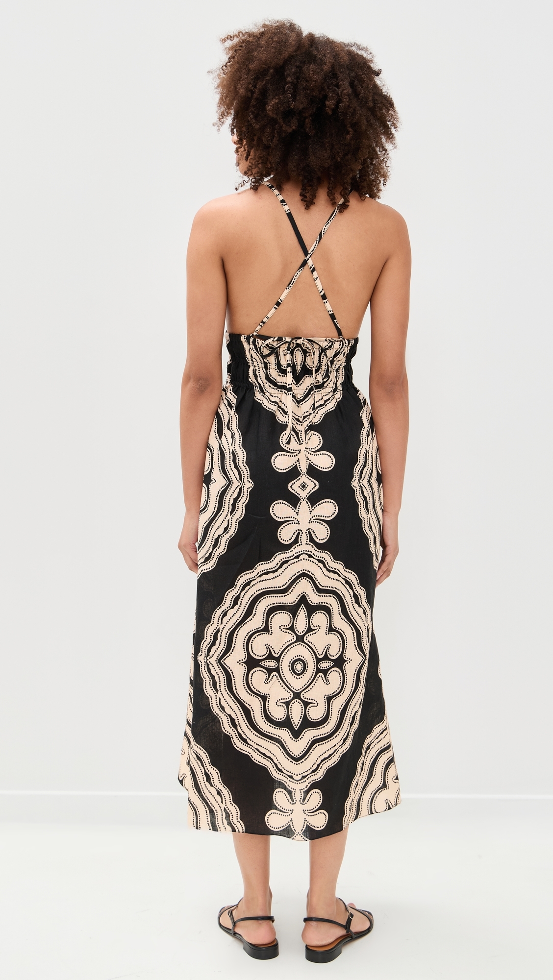 Gete Triangle Dress Niku Black