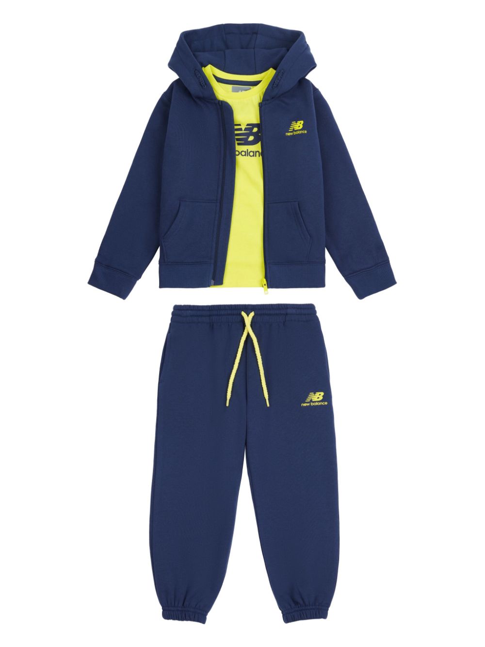 Logo-print tracksuit - Blue