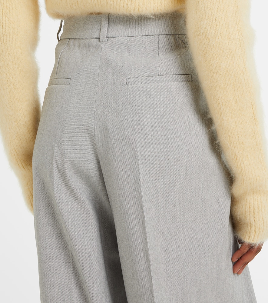 Curzio mid-rise jersey wide-leg pants