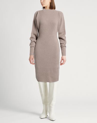 Woman Midi dress Taupe Size XS Cashmere