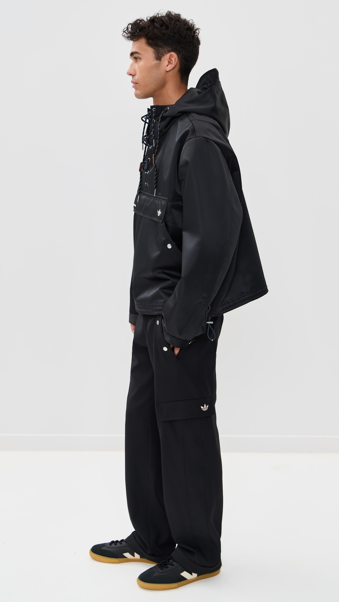 X Wales Bonner Unisex Track Jacket Black