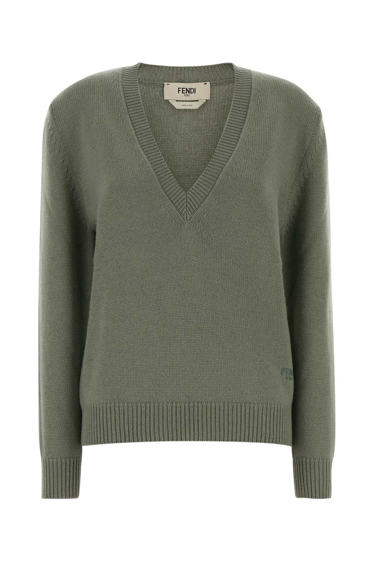 Cashmere Sweater — Green