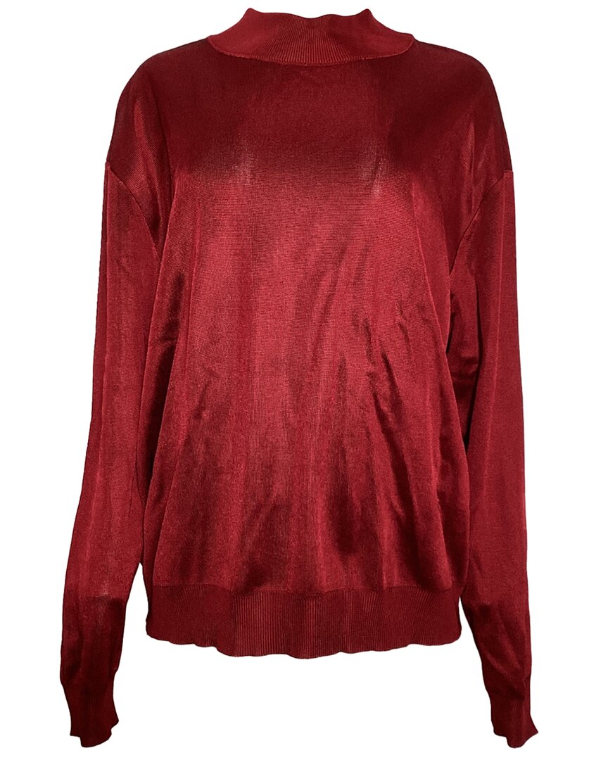 Alaïa Mock Neck Sweater (Authentic Pre-Loved)