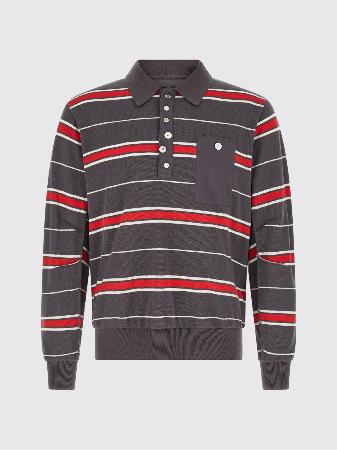 Polo Shirt Men color Grey