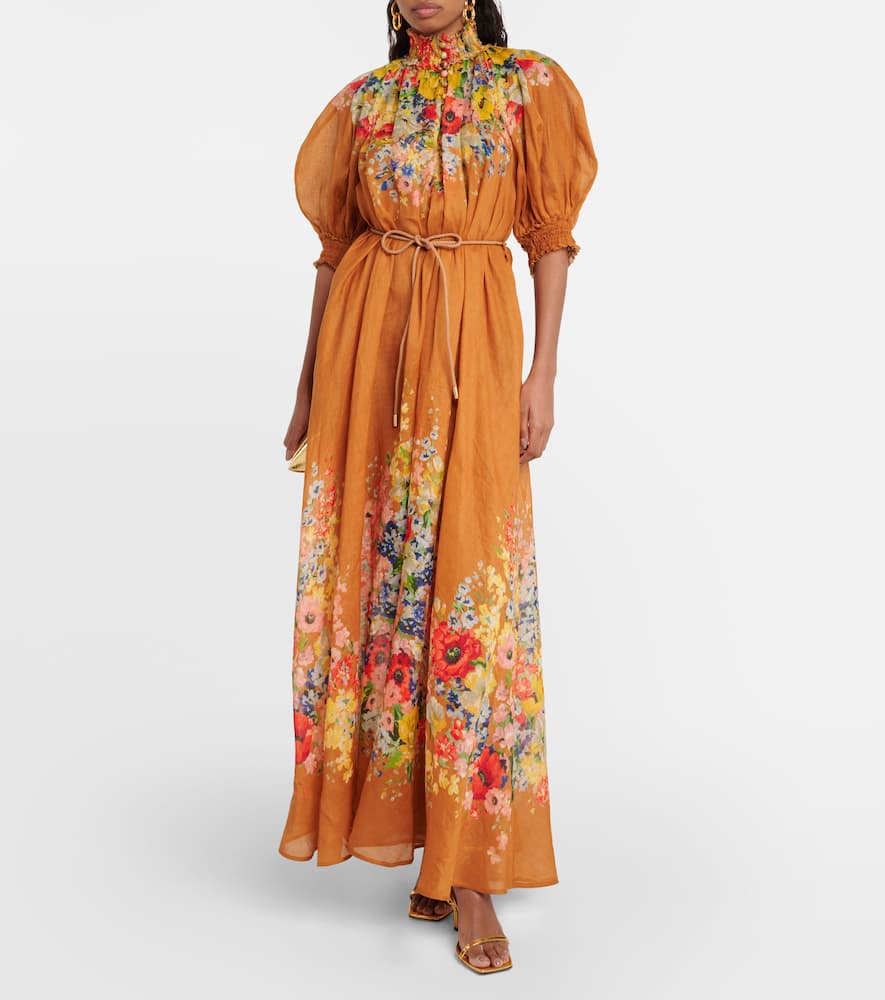 Alight floral maxi dress