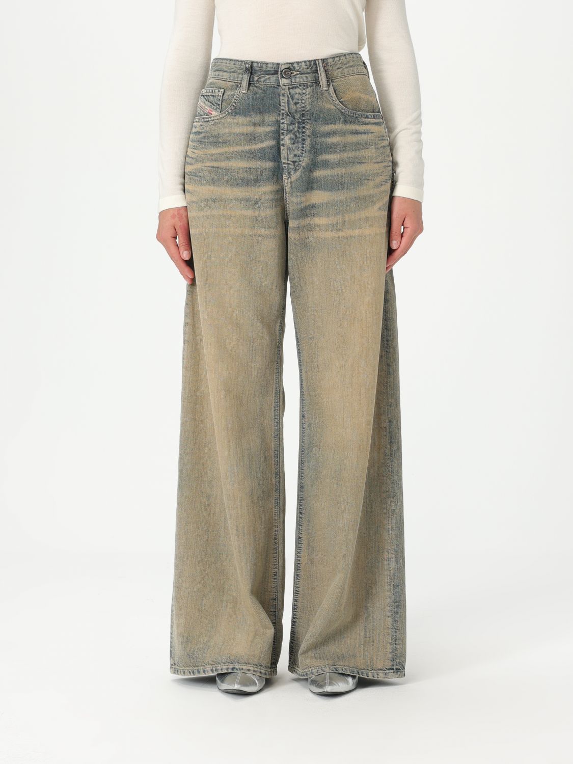 1996 D-Sire wide-legged jeans - Blue