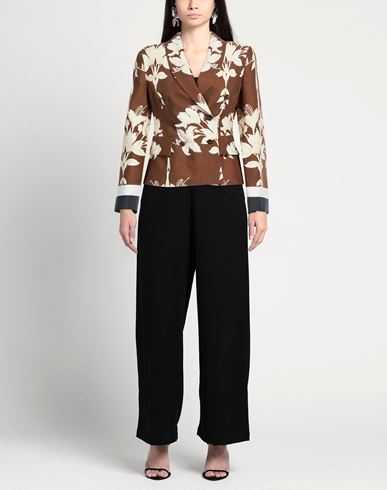 Co. go Woman Blazer Brown Size 4 Cotton