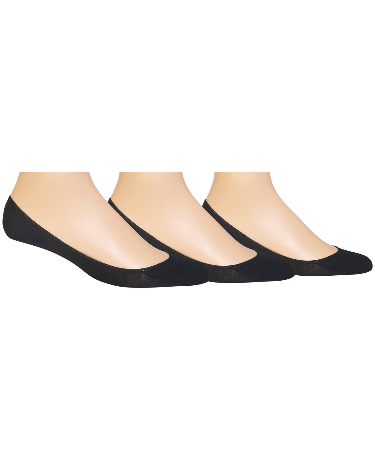 Men's Socks, No-Show Liner Sock - BLACK