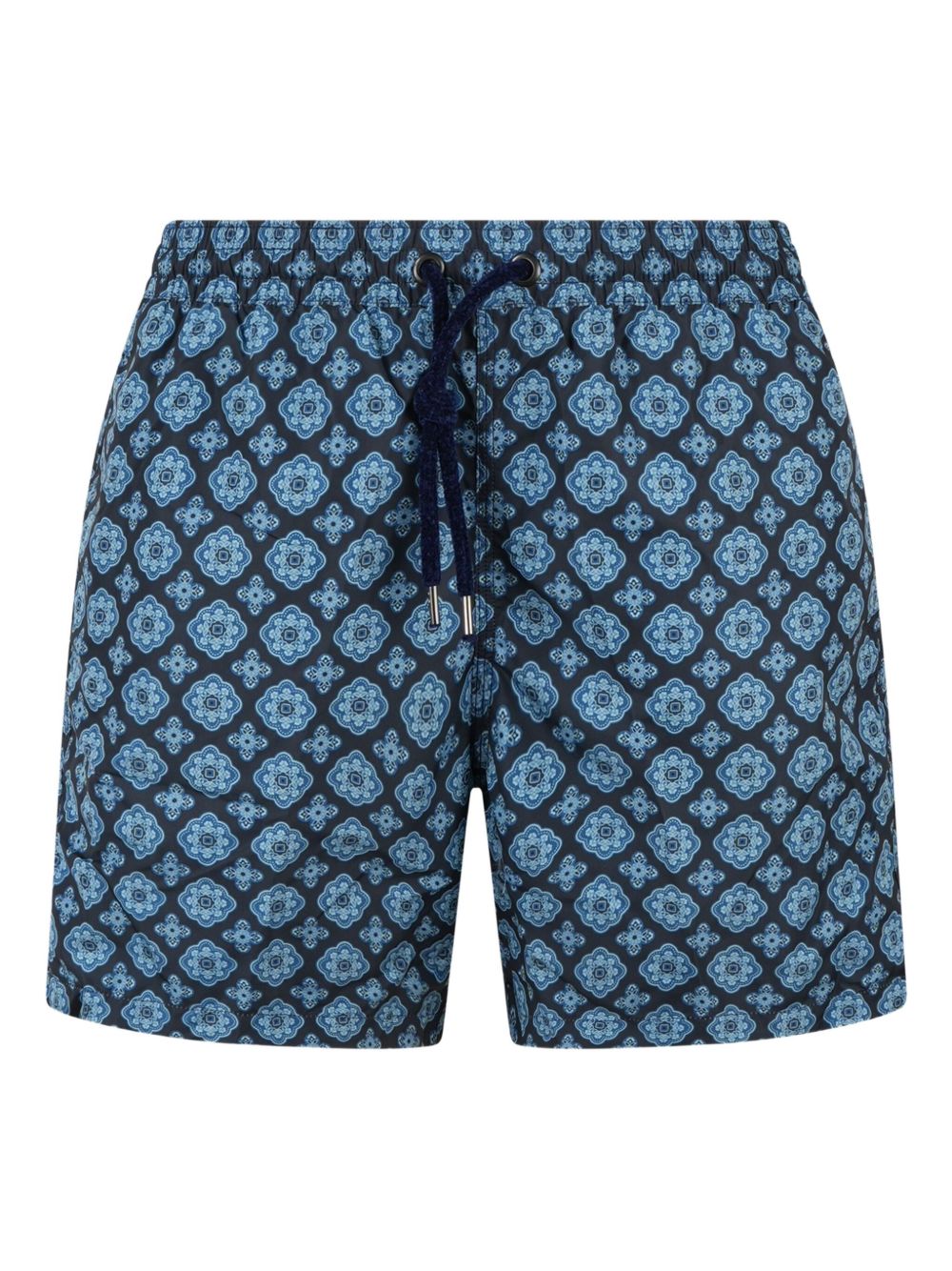 Printed swim shorts - Blue