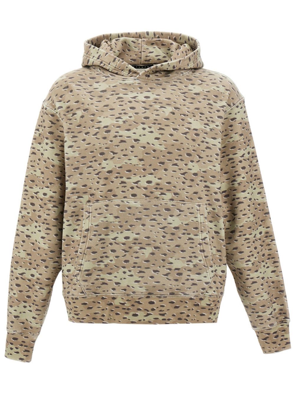 Felpa Con Cappuccio camo Leopard