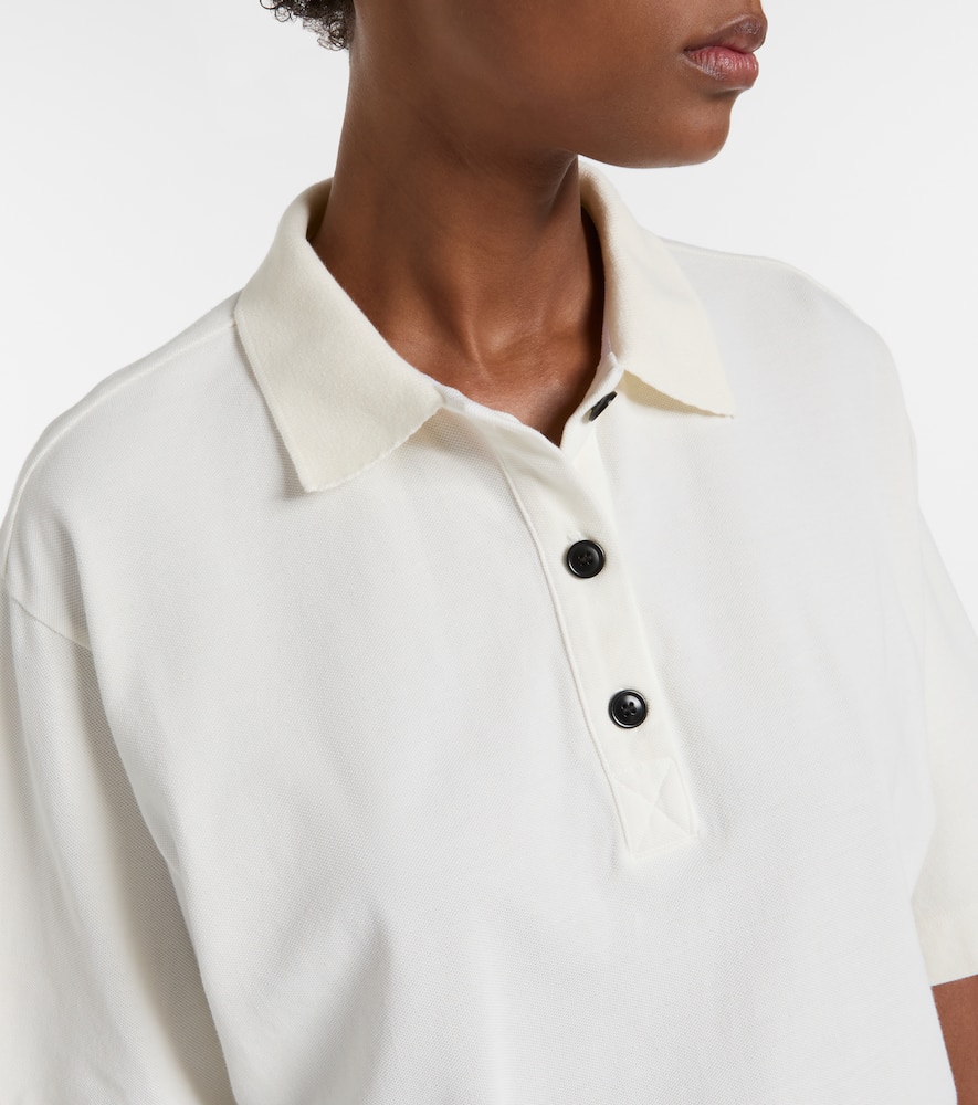 Lowen cotton piqué polo shirt