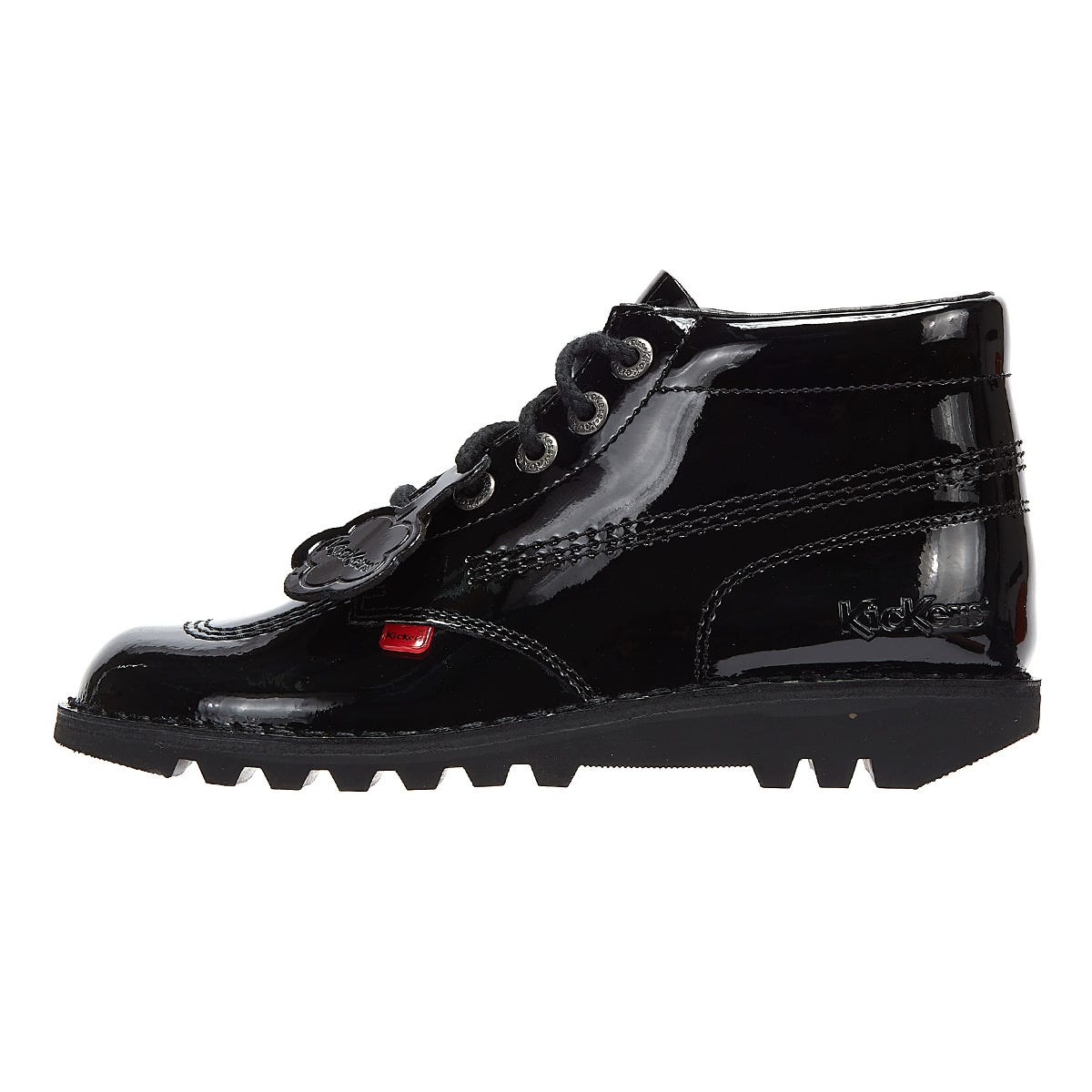 Kickers Kick Hi Women's Black Patent Boot