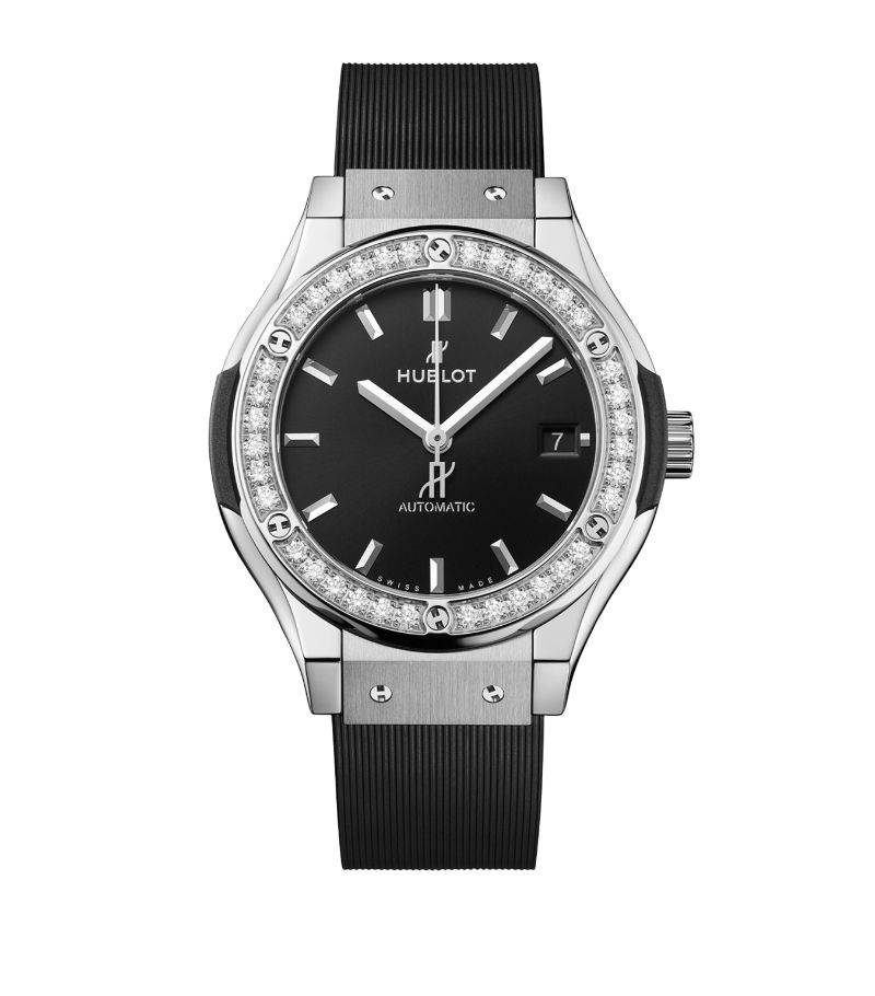 Titanium And Diamond Classic Fusion Watch 38Mm