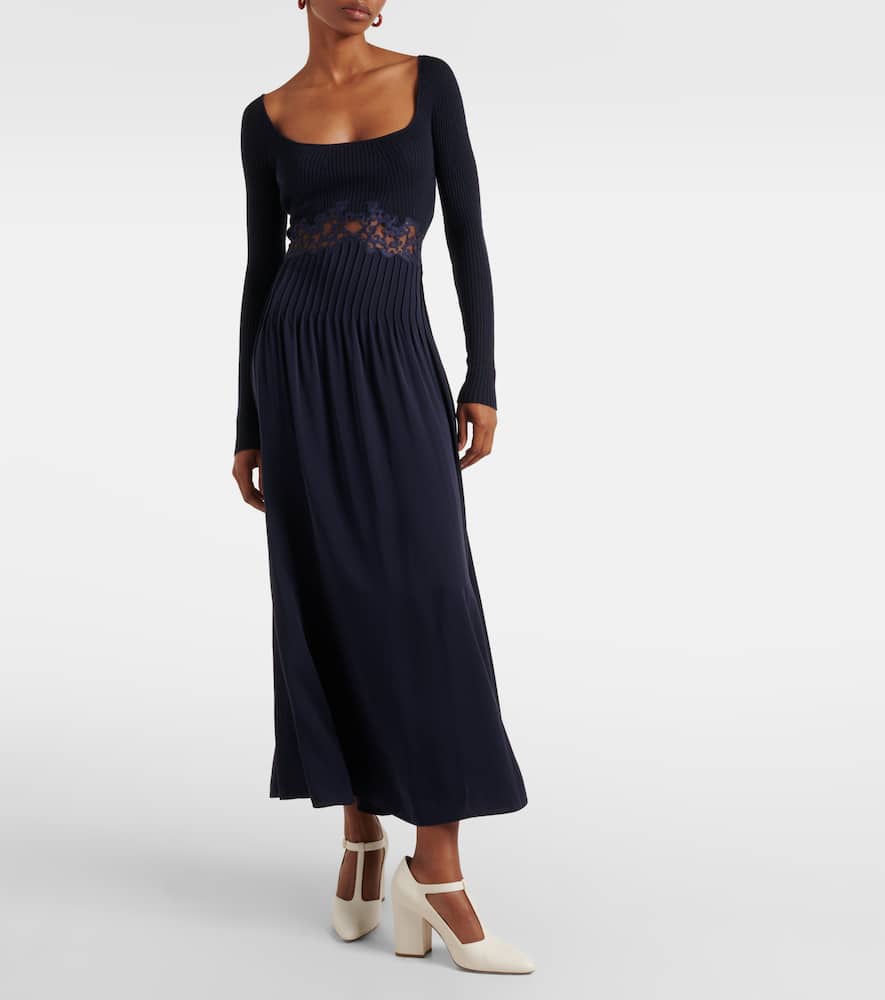 Prior silk maxi dress