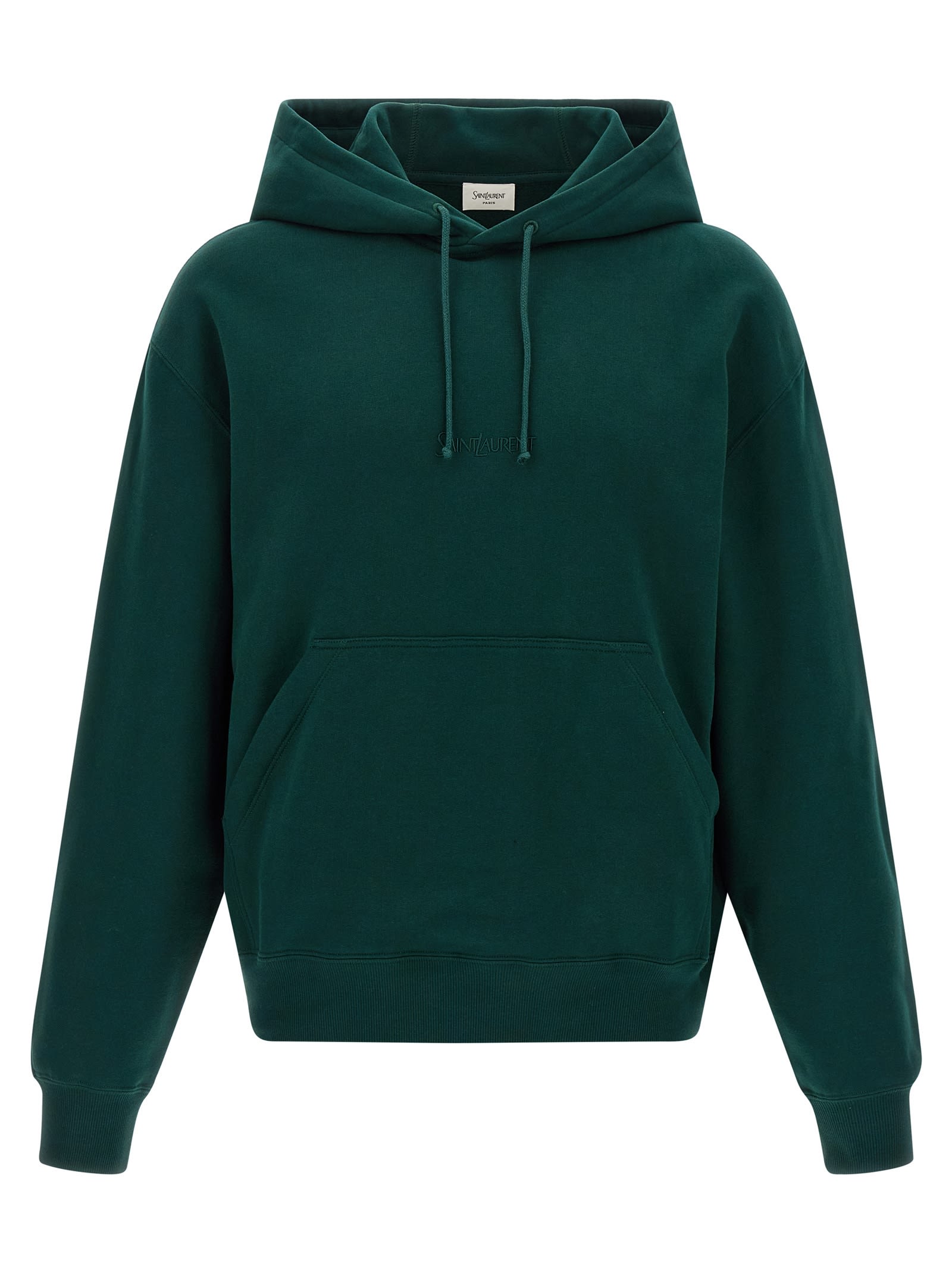 Petrol Blue Cotton Sweatshirt