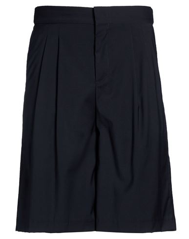 Man Shorts & Bermuda Shorts Midnight blue Size 30 Polyester, Wool, Elastane
