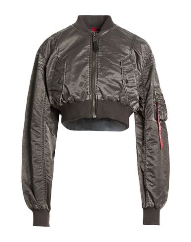 Woman Jacket Charcoal Size M Nylon