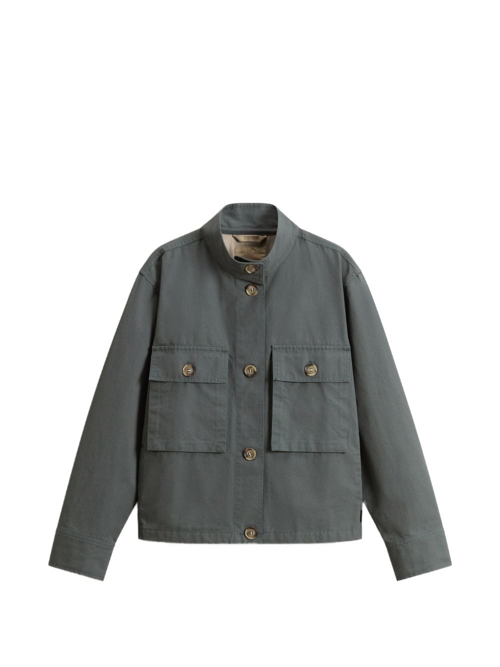 Canvas field overshirt