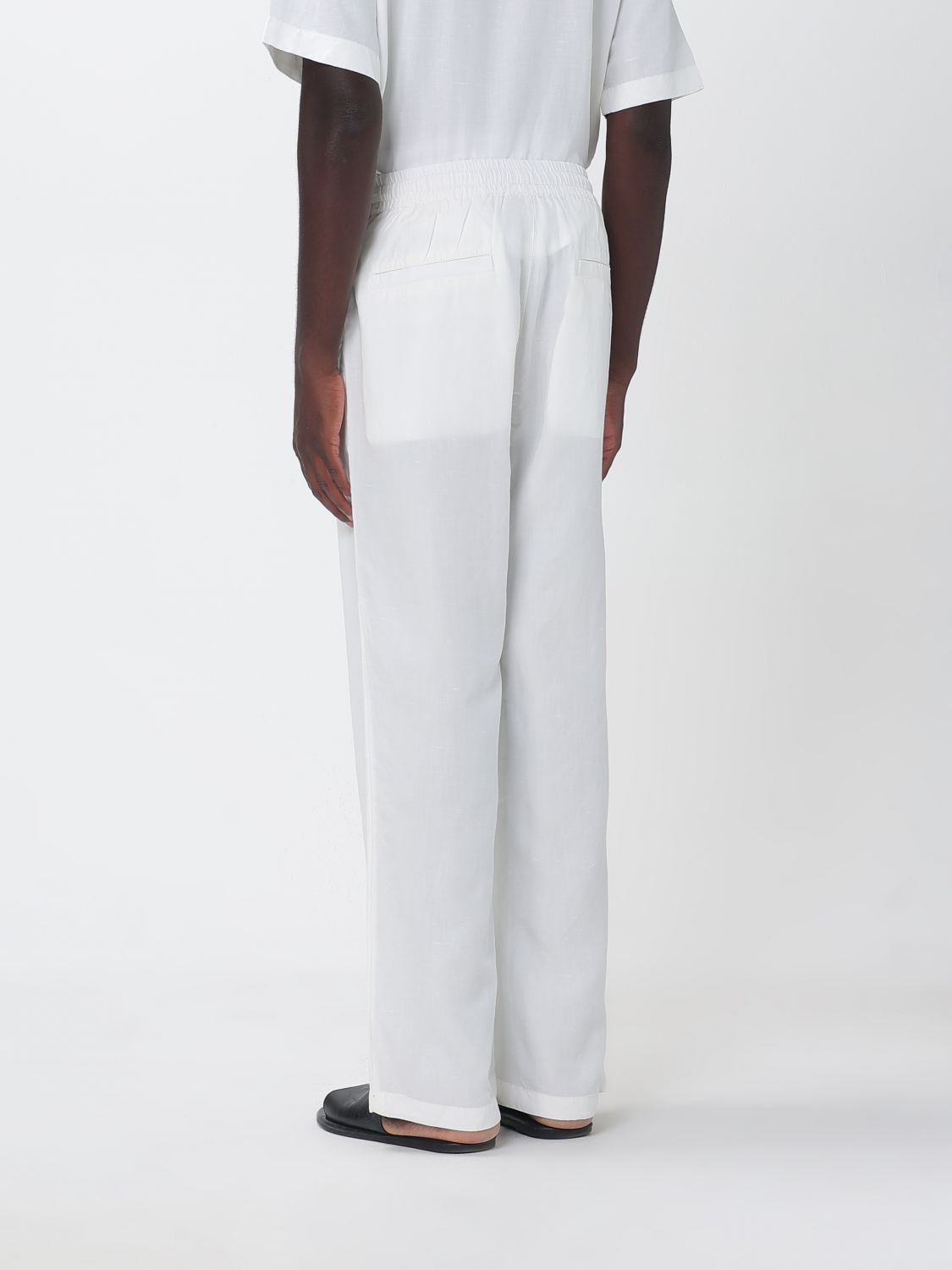 Pants Men color Ivory