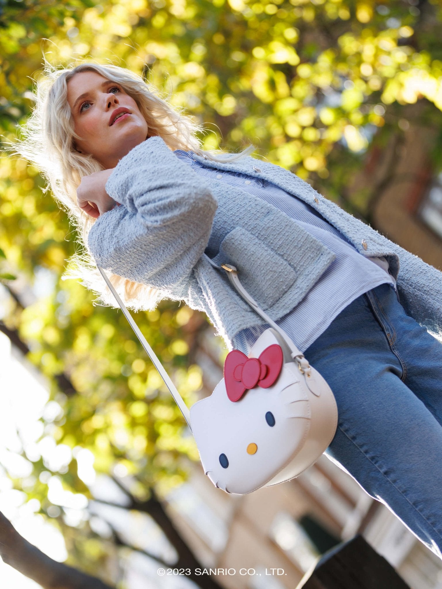 The Hello Kitty Face Bag