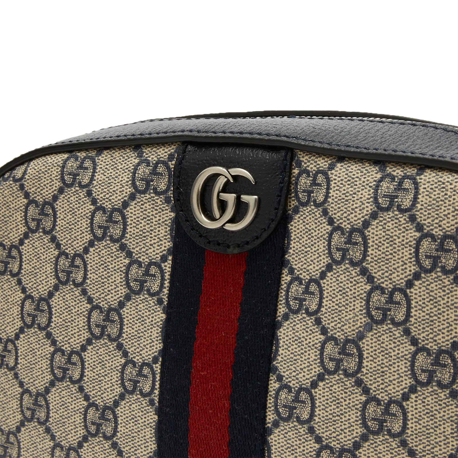 Men's Ophidia GG Monogram Camera Bag in Beige 