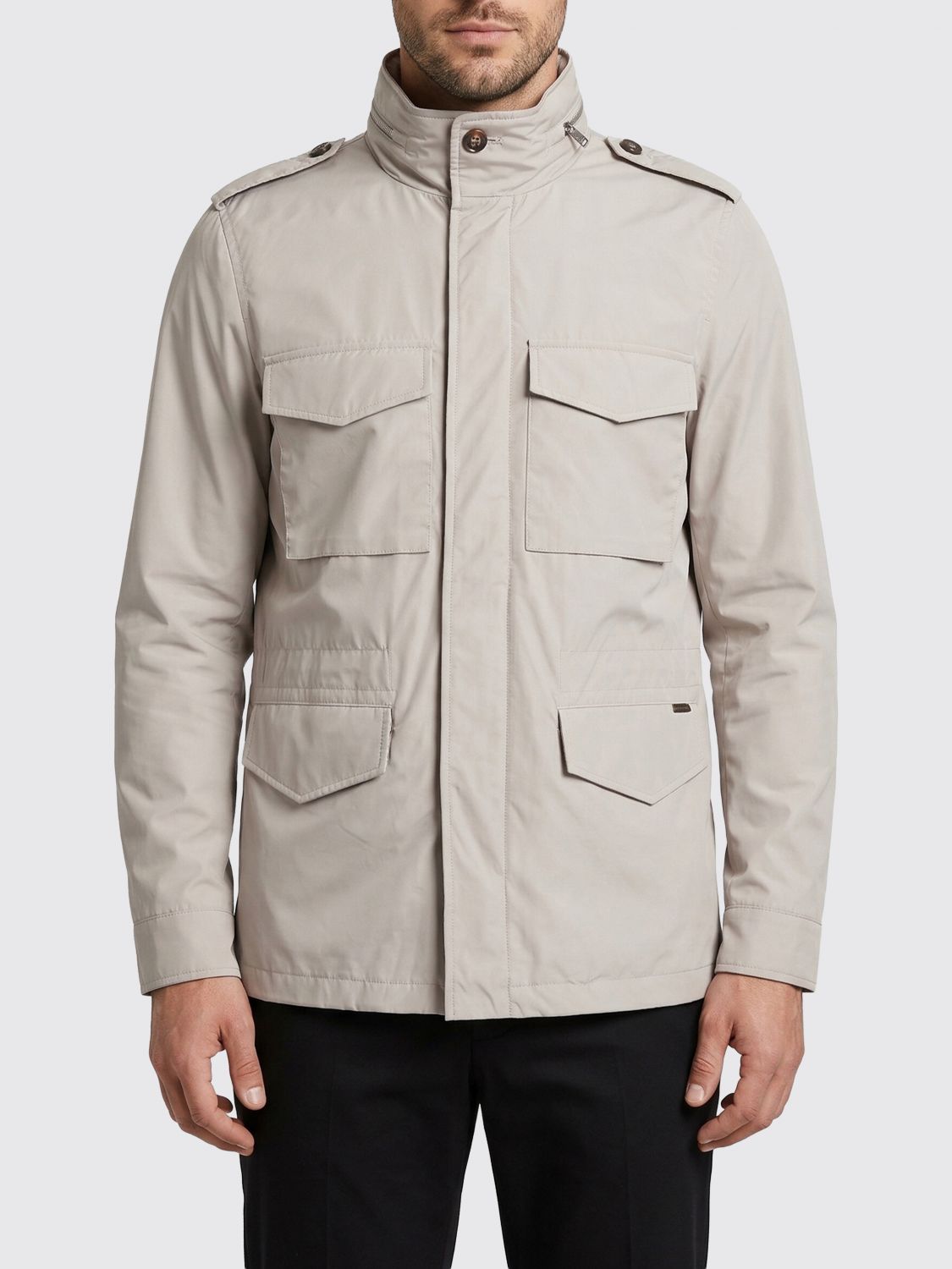 Jacket Men color Grey