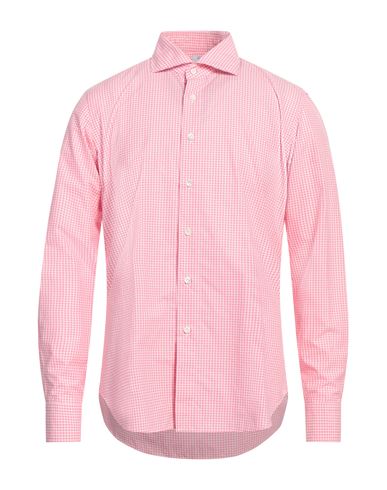 Man Shirt Pink Size 15 Cotton