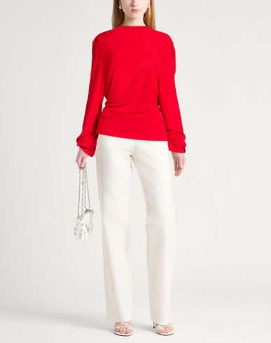 Woman Top Red Size S Viscose, Polyamide