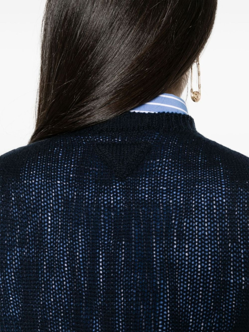 V-neck Knitted Vest