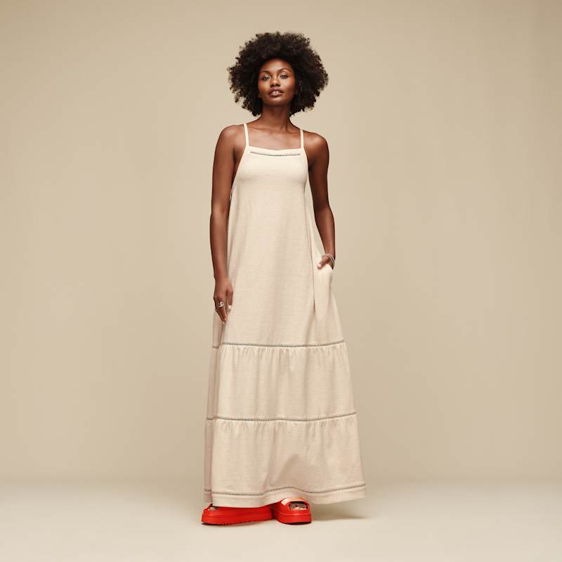 ® Women's Clarinda Dress Tops in Cream