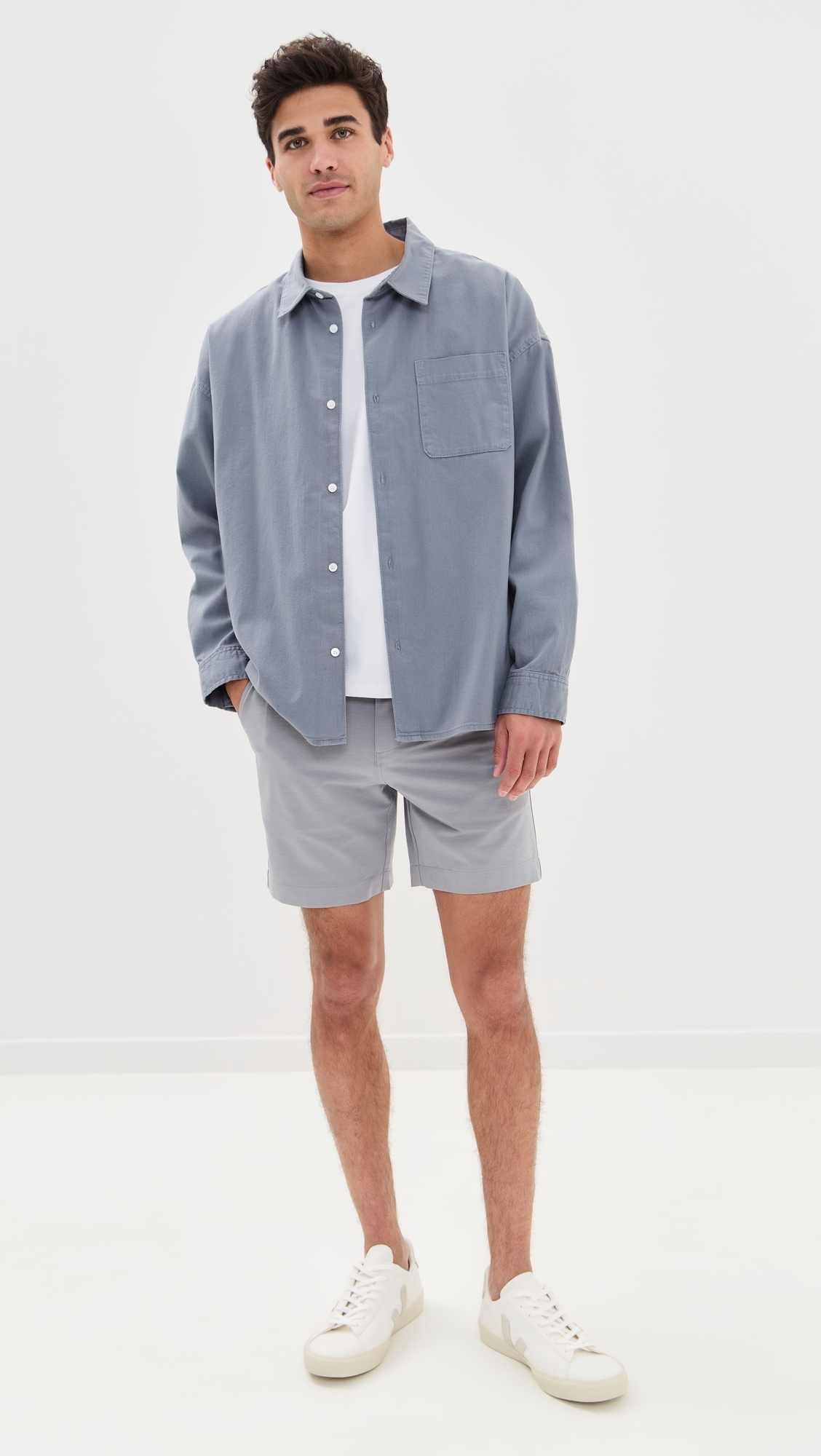 All Day Shorts 7 Ice Grey