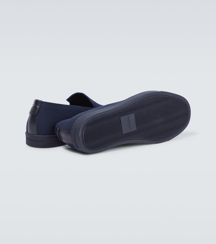Canvas slip-on shoes