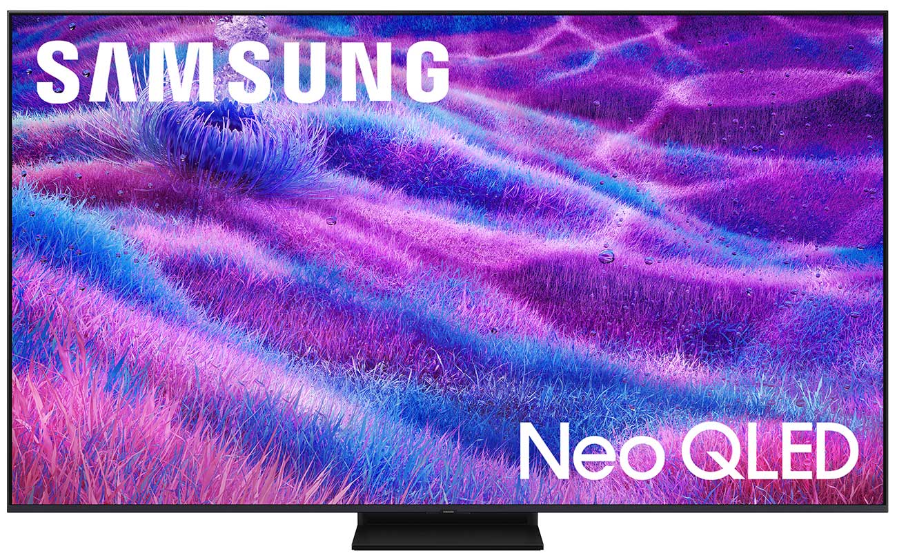 QN80F Neo QLED TV 55-Inch 4K Smart in Titan Black